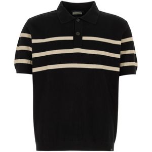 Paul & Shark, Heren, Tops, Zwart, Maat: 2XL Katoen,