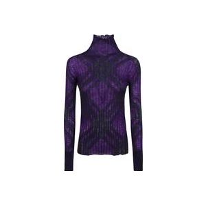 Burberry P.w93 E302.89 Sweaters , Purple , Dames , Maat: M