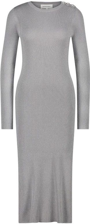 Fabienne Chapot, Dames, Jurken, Grijs, Maat: XS Nylon,