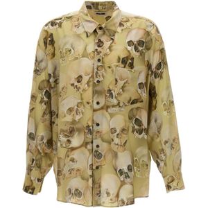 Magliano, Heren, Overhemden, Geel, Maat: S
