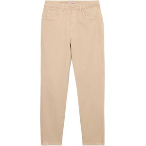 Oltre, Dames, Broeken, Beige, Maat: 4XL Katoen,