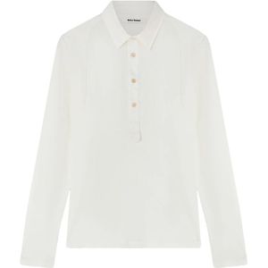 Wales Bonner, Heren, Tops, Wit, Maat: L Katoen,