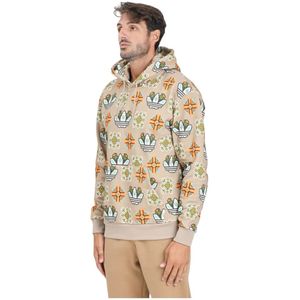 Adidas Originals, Heren, Sweatshirts & Hoodies, Veelkleurig, Maat: S Fleece,