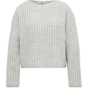 Gebreide pullover met ronde hals, model 'IMENY'