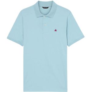 Brooks Brothers, Heren, Tops, Blauw, Maat: M Katoen,