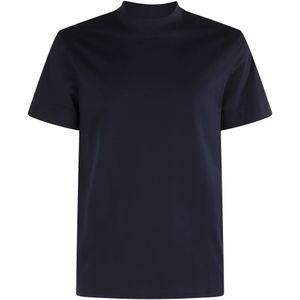 Dondup, Heren, Tops, Blauw, Maat: M Katoen,