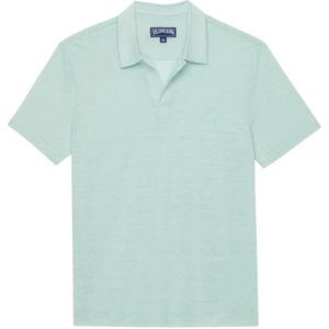 Vilebrequin, Heren, Tops, Blauw, Maat: S Linnen,