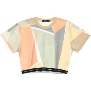 Obey, Dames, Tops, Beige, Maat: S