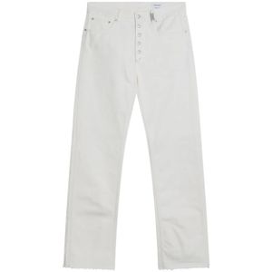 Alexander McQueen, Heren, Jeans, Wit, Maat: L