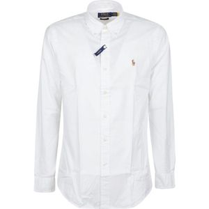 Polo Ralph Lauren, Heren, Overhemden, Wit, Maat: S