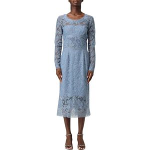 Ermanno Scervino, Dames, Jurken, Blauw, Maat: M