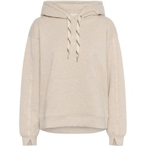 Cream, Dames, Sweatshirts & Hoodies, Beige, Maat: M Katoen,