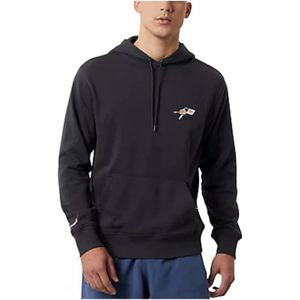 New Balance, Heren, Sweatshirts & Hoodies, Zwart, Maat: S