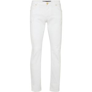 Billionaire, Heren, Jeans, Wit, Maat: W44 Katoen,