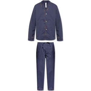 Paul Smith, Heren, Nachtkleding & Lounge, Blauw, Maat: L Tweed,