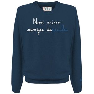 MC2 Saint Barth, Heren, Truien, Blauw, Maat: S