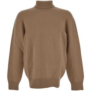 Laneus, Heren, Truien, Bruin, Maat: M Wol,