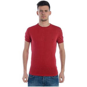 Daniele Alessandrini, Heren, Tops, Rood, Maat: M Katoen,