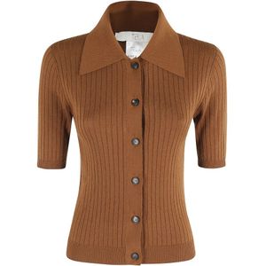 Tela, Dames, Truien, Bruin, Maat: S