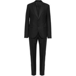 Valentino Garavani, Heren, Pakken, Zwart, Maat: XL