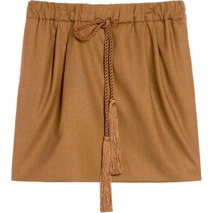 Max Mara, Dames, Rokken, Bruin, Maat: M Zijde,