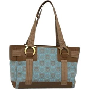 Salvatore Ferragamo Pre-owned, Dames, Pre-owned, Veelkleurig, Maat: ONE Size