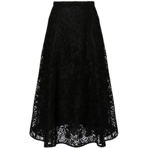 Erdem, Dames, Rokken, Zwart, Maat: M Zijde,