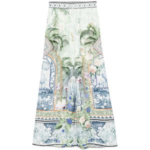 Camilla, Dames, Broeken, Veelkleurig, Maat: L Zijde,