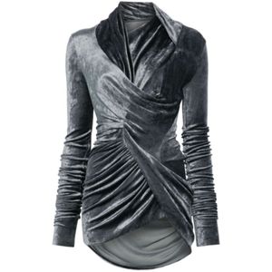 Rick Owens, Dames, Tops, Grijs, Maat: XS