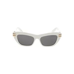 Stijlvolle Dior Zonnebril , White , Dames , Maat: ONE Size