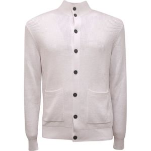 Ballantyne, Heren, Truien, Wit, Maat: M Katoen,