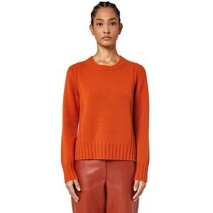 Alpha Studio - Kasjmier Trui - Oranje - Dames