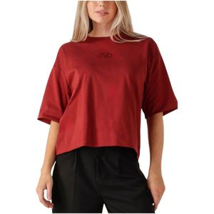 Copenhagen Muse, Dames, Tops, Rood, Maat: L