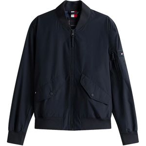 Tommy Hilfiger, Heren, Jassen, Blauw, Maat: L Poliester,