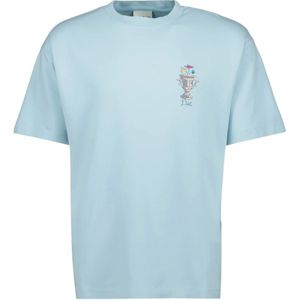 Drole de Monsieur, Heren, Tops, Blauw, Maat: XS Katoen,