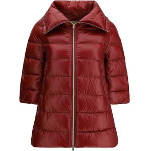 Herno, Dames, Jassen, Rood, Maat: XS Poliester,