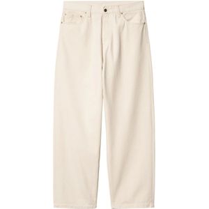 Carhartt Wip, Heren, Broeken, Beige, Maat: W27