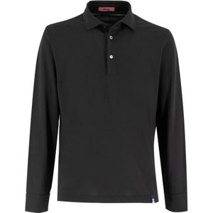 Drumohr, Heren, Tops, Zwart, Maat: M Katoen,