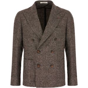 Tagliatore, Heren, Jassen, Zwart, Maat: L