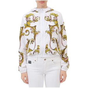 Versace Jeans Couture, Dames, Jassen, Veelkleurig, Maat: S Poliester,