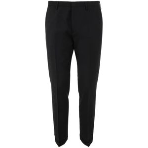Paul Smith, Heren, Broeken, Zwart, Maat: W38 Wol,