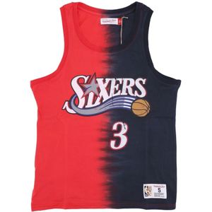 Mitchell & Ness, Heren, Sport, Veelkleurig, Maat: L Katoen,