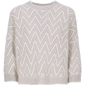 Peserico, Dames, Truien, Bruin, Maat: S Wol,