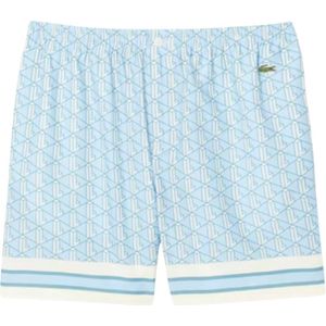 Lacoste, Heren, Badkleding, Blauw, Maat: L Katoen,