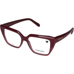 Ferragamo - SF2971 - Optische Monturen - Bordeaux - Acetaat