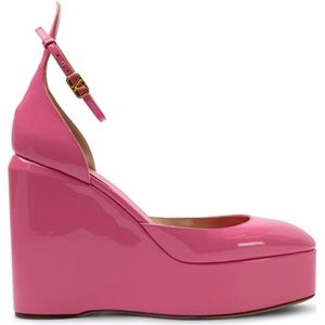 Valentino, Dames, Schoenen, Roze, Maat: 40 EU Leer,