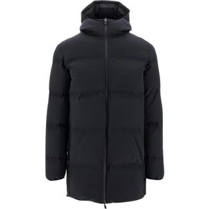 Herno, Heren, Jassen, Blauw, Maat: 2XL Polyamide,