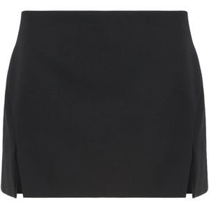 Givenchy, Dames, Rokken, Zwart, Maat: XS Wol,