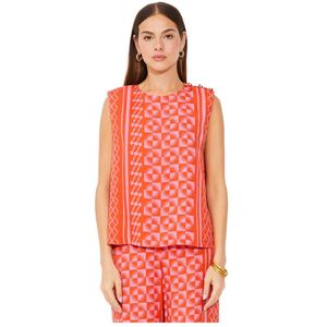 Suncoo, Dames, Tops, Rood, Maat: L Viscose,