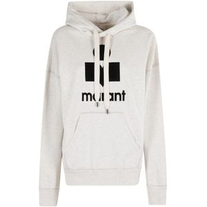 Marant étoile, Dames, Sweatshirts & Hoodies, Grijs, Maat: 3XS